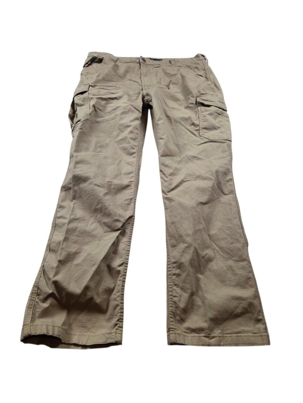 Ariat Rebar M4 Relaxed Straight Pants Mens 40x34 Brown Pockets Workwear